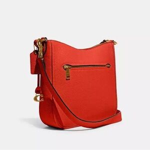 Coach Chaise Crossbody in Red-Orange
